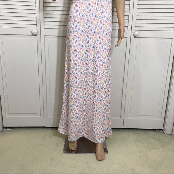 NWOT Zara Knit Floral Print Midi Dress Large - Picture 9 of 16